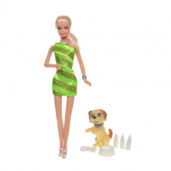 Кукла Барби с собачкой - фото2