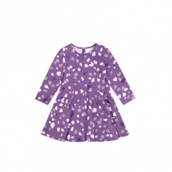 Платье для девочки (фиолетовое) - фото2